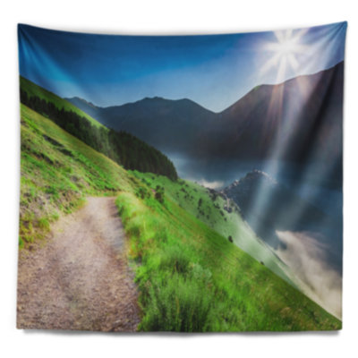 Landscape Polyester Tapestry