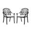 Sayer Rectangular 2 - Person Aluminum Bistro Set with Cushions-1849980165