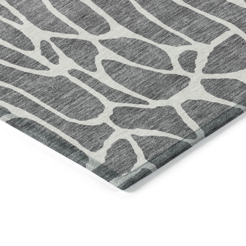  Machine Washable Indoor/Outdoor Chantille ACN1024 Rug, Rectangle 2'6" x 3'10"