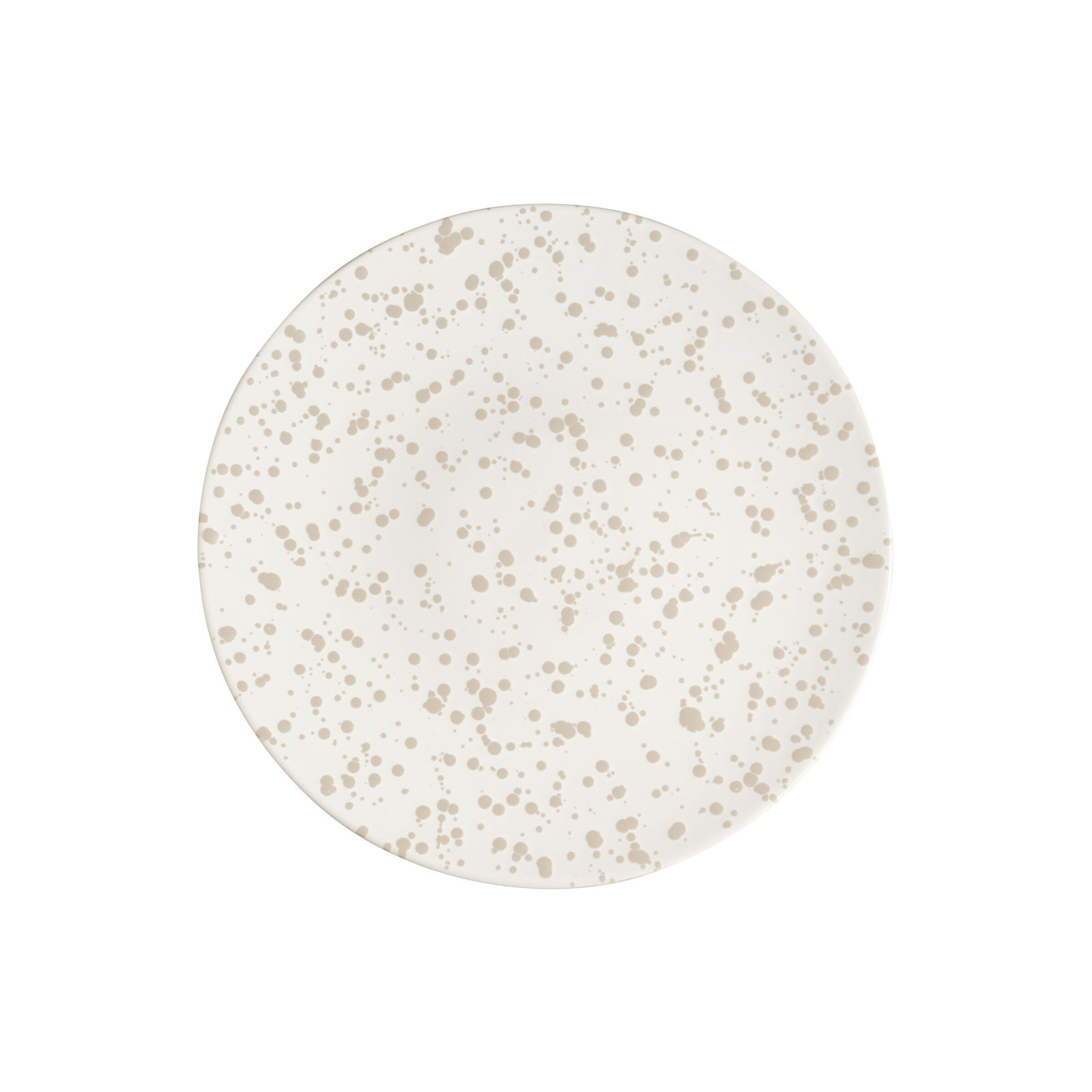Year & Day Splatter Serving Platter, Beige