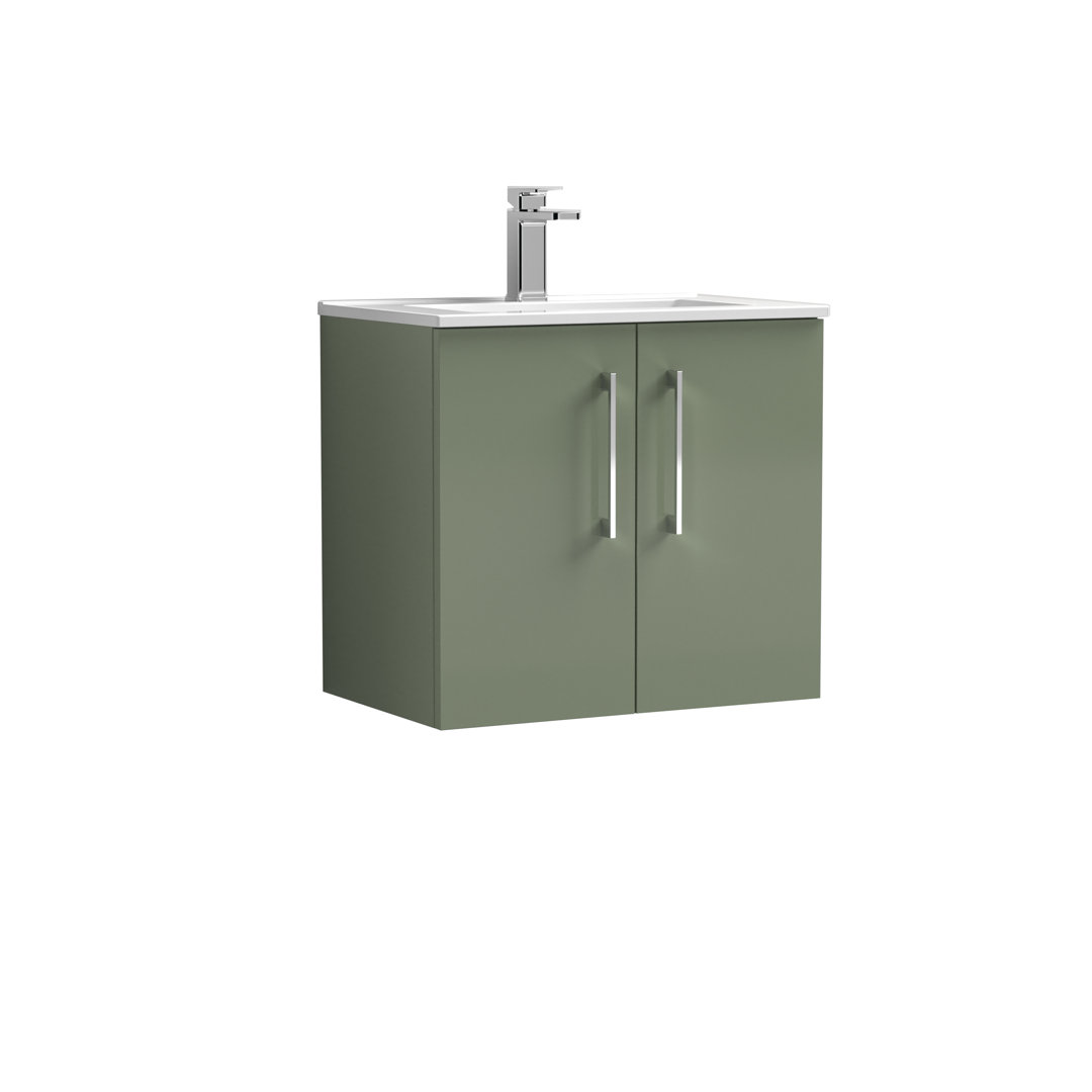 Arno 600mm Single Bathroom Vanity with Integrated Vitreous China Basin