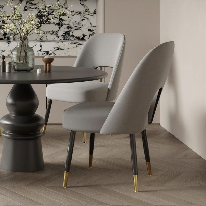 Chaise d'appoint rembourrée
