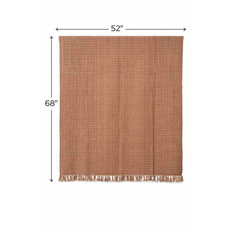 Handmade Cotton Boucle Throw
