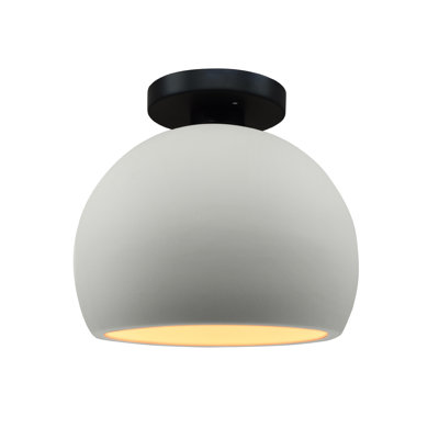 Radiance Ceramic Semi Flush Mount