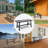 Marfic Solid Wood Pine Outdoor Bench