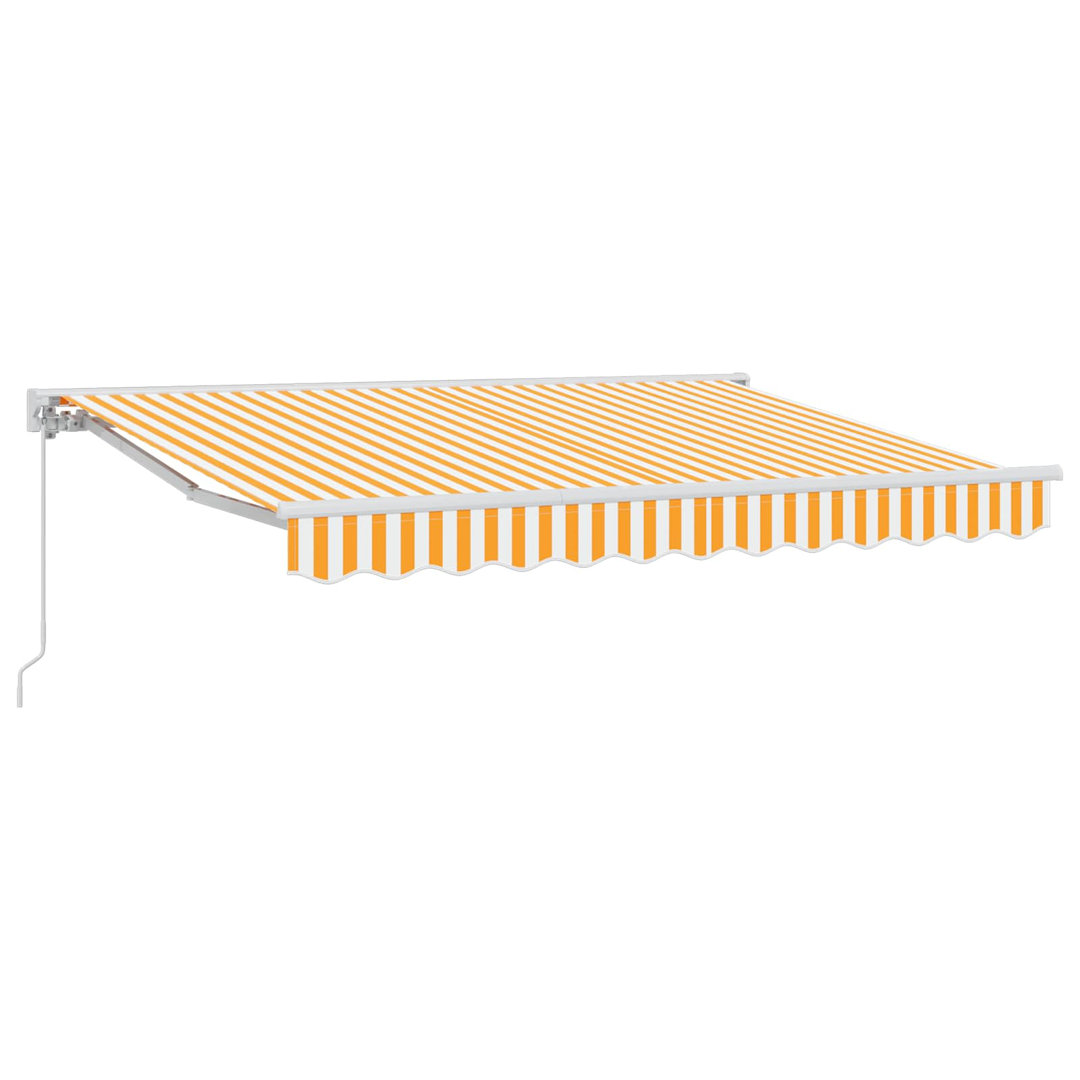 VidaXL Polyester Cover Retractable Patio Awning