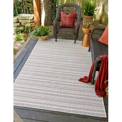 Tapis d'extérieur scintillant couleur brique