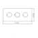 Dax Square Handles And Plate Kit - Chrome Finish For Model Dax-1058