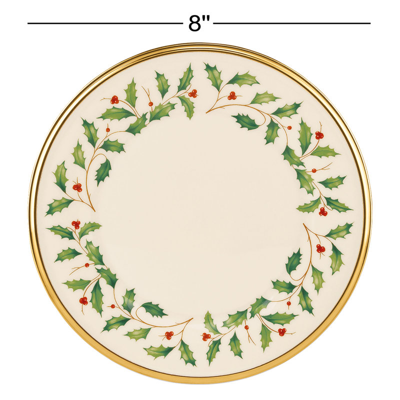 Holiday Salad Plates, Set Of 4