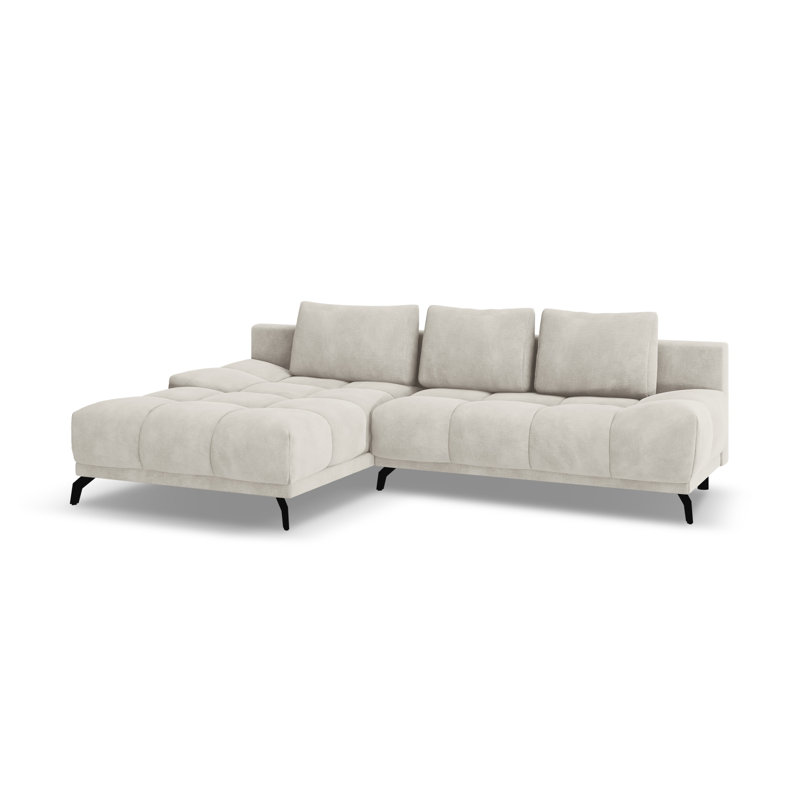 Cuthrell 5 Seater Sofa Bed, Light Beige, Left Hand Facing