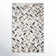 Tuscon Cowhide Geometric Area Rug in Ash