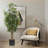 Faux Bamboo Tree in Black Pot for Indoor Home Decor-432274485