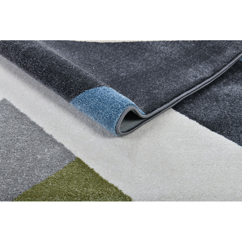 Tapis gris Alloy Collection, 5 pi 3 po x 7 pi 6 po