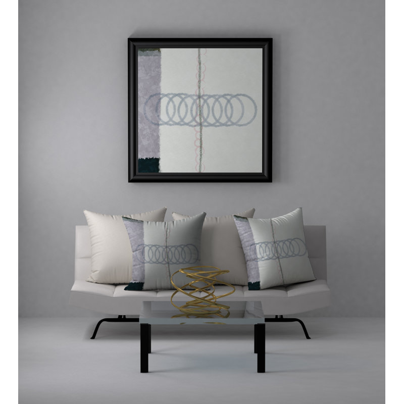 Reversible Throw Pillow, 24" x 24"