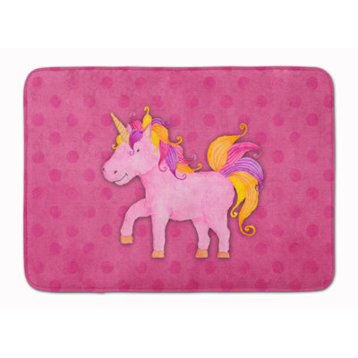 Zelma Memory Foam Non-Slip Bath Rug