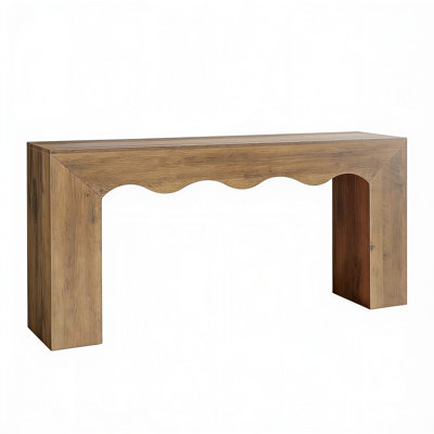 Tribesigns Farmhouse Wood Console Table
