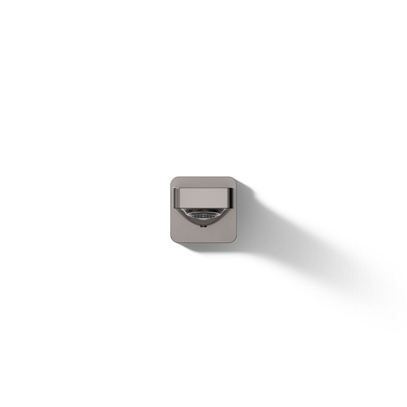 Parallel Wall Mounted Tub Spout Trim, Vibrant Titanium