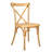 Resin "Steel Skeleton" Cross Back Chair, 2 Chair Bundle By Chivari-106428395