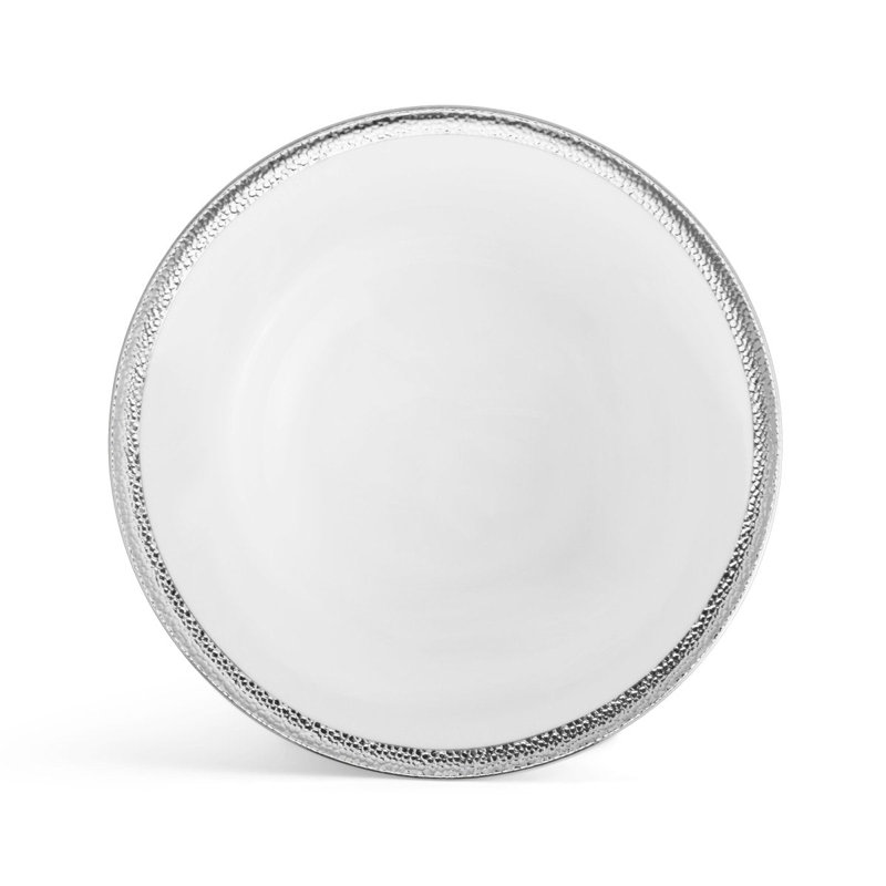 Smith Serving Bowl, Platinum