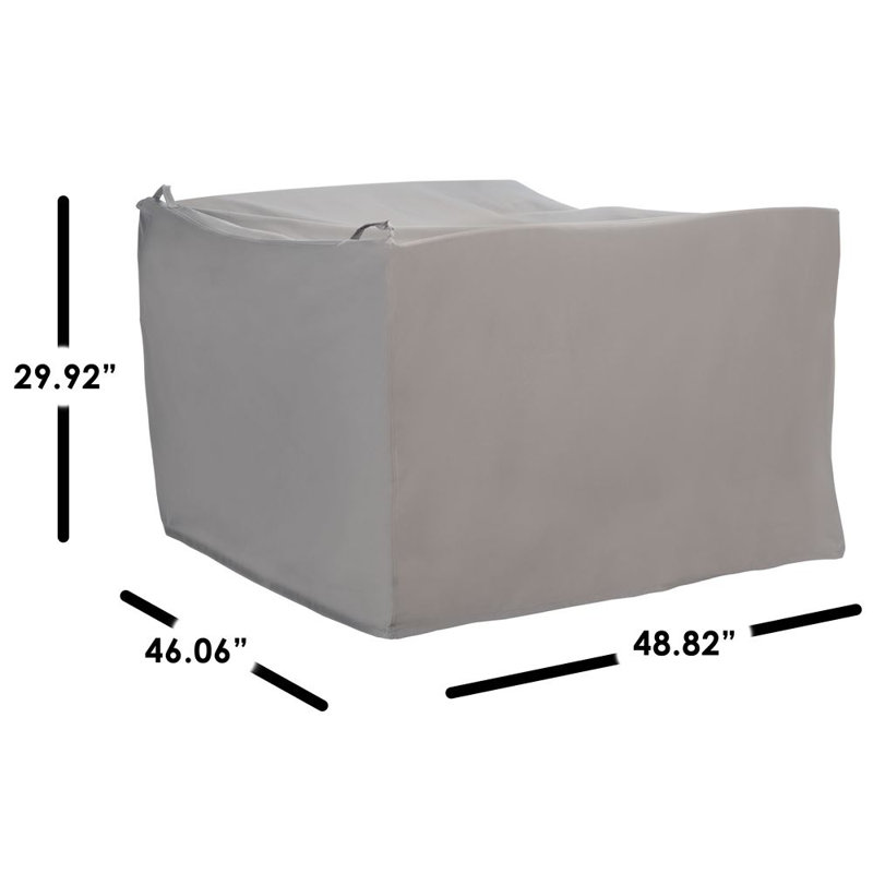Carson Outdoor Conversation Set Cover, 30" H x 46" W x 49" D