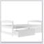 Lit plateforme avec deux tiroirs-590577545