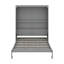 Grand lit escamotable avec tablettes