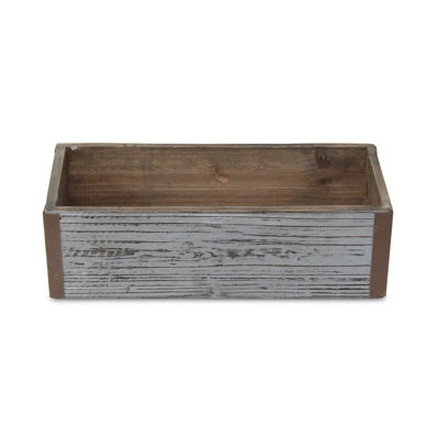 Georgie Handmade Wood Planter Box