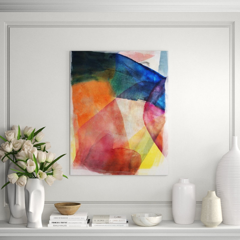 Color Surge II Painting by Emma McCartney, Outdoor, 30" H x 24" W