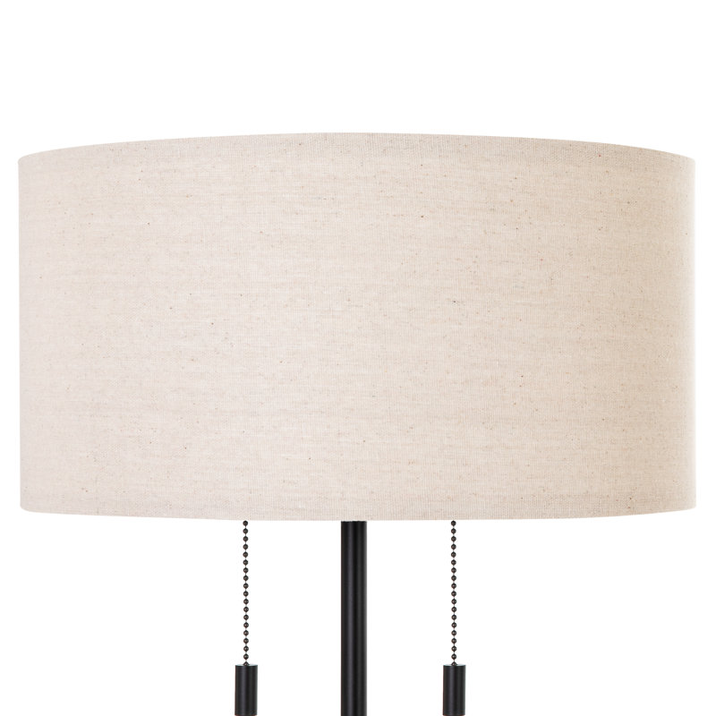 Beaulah Metal USB Table Lamp