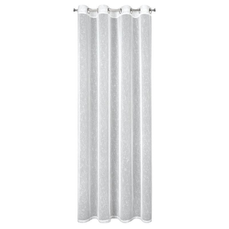 Karavites Sheer Curtain Single Panel, 250cm H x 140cm W