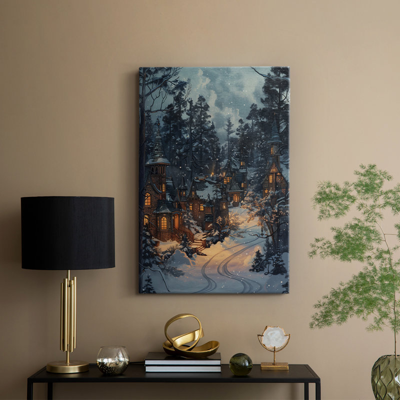 Christmas Holiday DC DCIVIV - galerie Cavas, H 36 po x l 24 po