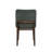 Darrah Fabric Upholstered Dining Chair In Forest Green-513366322