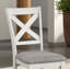 Fauteuil à dossier croisé 2 pièces