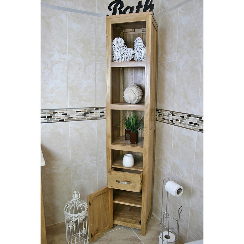 Karli Solid Wood Linen Cabinet