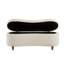 Banc de rangement Boucle crème Voir ci-dessous-1638889527
