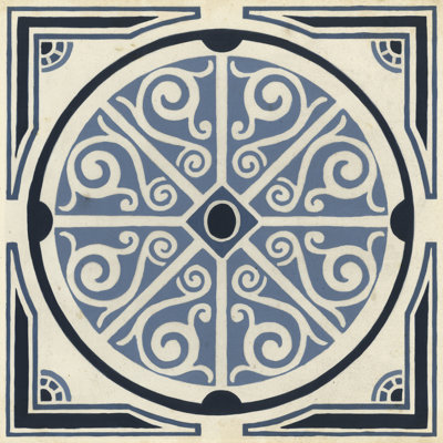 Motif indigo II