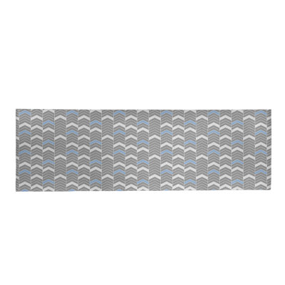 Chenille Chevron Indoor Rug