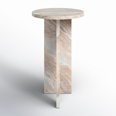 Fairfax 12" Genuine Marble End Table