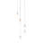 Brynn 5 - Light Chrome Cluster Pendant
