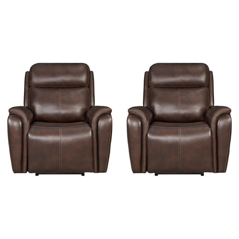 Allysia Power Recliner Two Pack, Auburn
