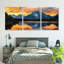 Art mural sur toile Grand Teton Sunset & Oxbow Bend