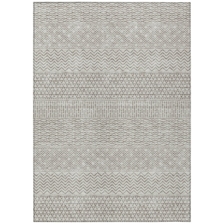Tisdell Area Rug with Non-Slip Backing