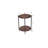 Solid Wood End Table, 18x18x24