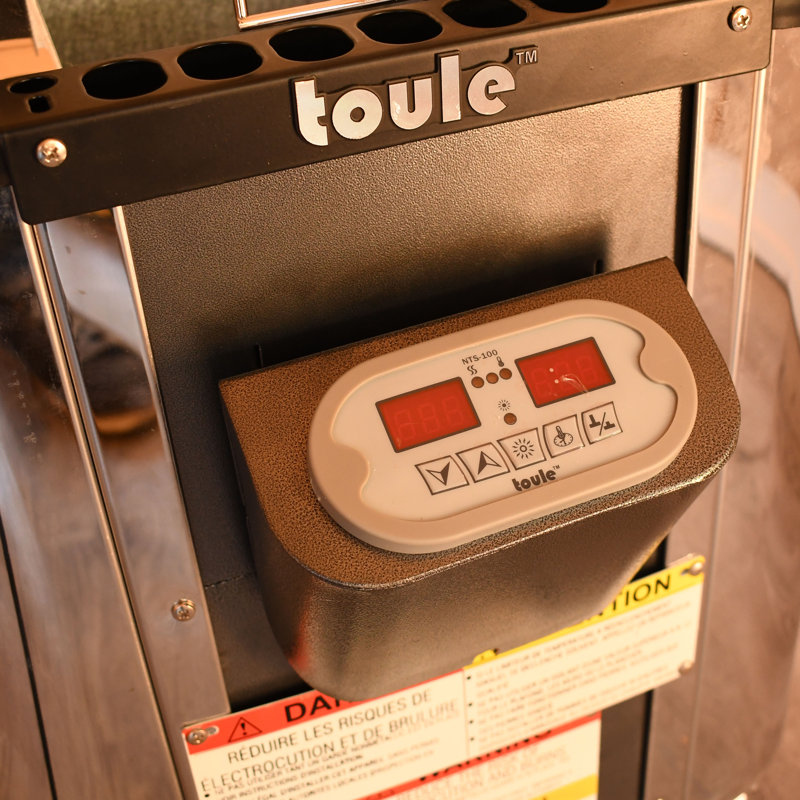 Toule 3KW Stainless Steel Wet Dry Sauna Heater with Digital Controller