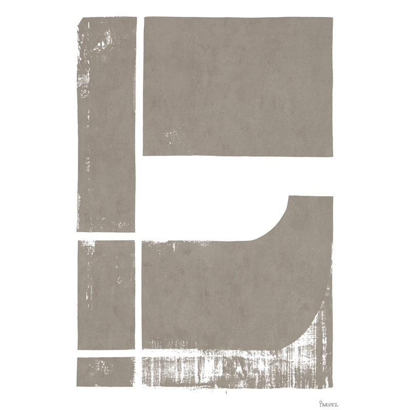 «Divided Fields», reproduction sur toile tendue, H 18 po x l 12 po