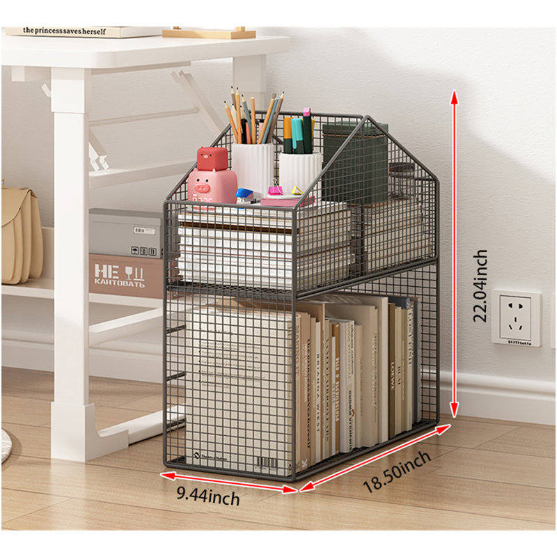 Ravonte Metal File Organizer, Black