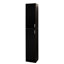 Black Freestanding Storage Cabinet For Kitchen & Dining. Shelves. 13.63*11.69*76.48, 58.03lbs. Classy Option. Dining Room Cabinet. Stylish Appearance.