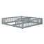 Double Floor Bed With Fence, Guardrails-1220571450