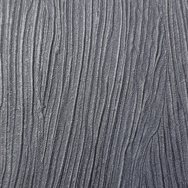 Rouleaux de papier peint texturé contemporain, Gris foncé
