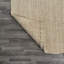 Tapis ivoire tissé à la main Helia-939845003